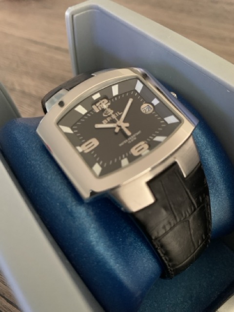 Breil - Orologio da polso con cinturino in pelle